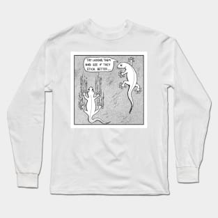 Gecko troubles! Long Sleeve T-Shirt